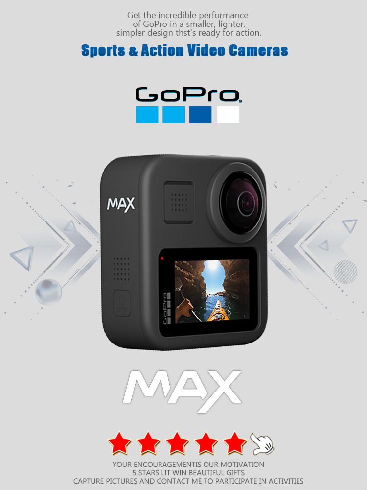 Photography Grid - Экшн-камера GoPro MAX 360 с сенсорным