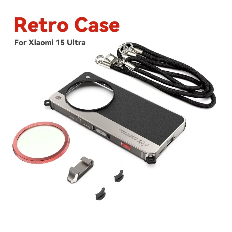Xiaomi Photography Kit 15 Ultra - Чехол Fotorgear-Retro Classic для телефона, для