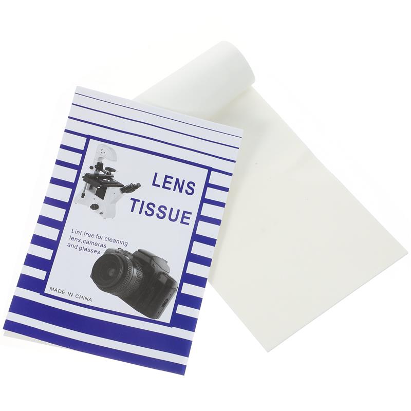 Lens Cleaning Kit - 100 шт., салфетки для микроскопа, без