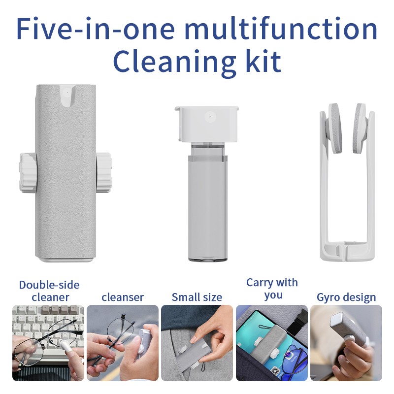 Lens Cleaning Kit - 5в1 ткань для чистки очков, набор