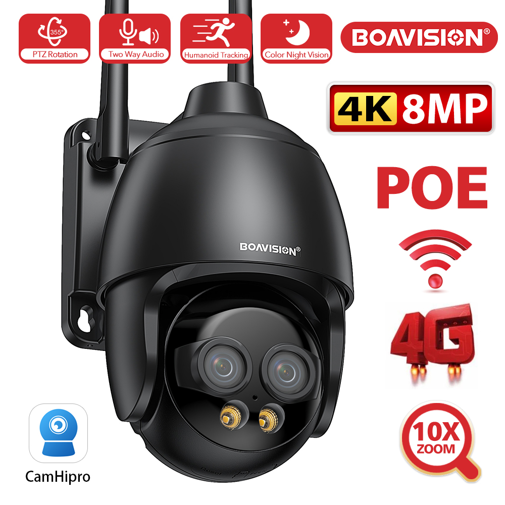 Photography With Ai - HD 8MP WIFI/4G SIM-карта/камера наблюдения POE