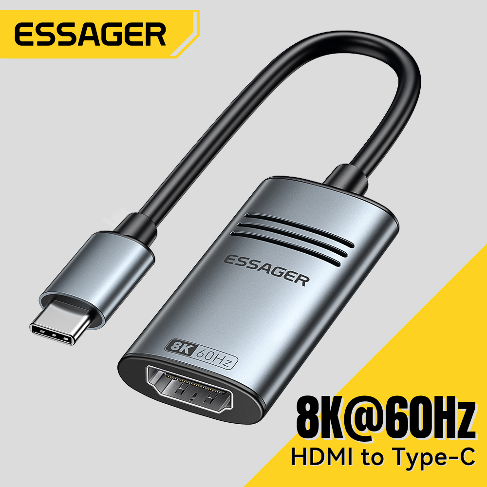 Tethering Cable Usb - Адаптер Essager HDMI-USB типа C для