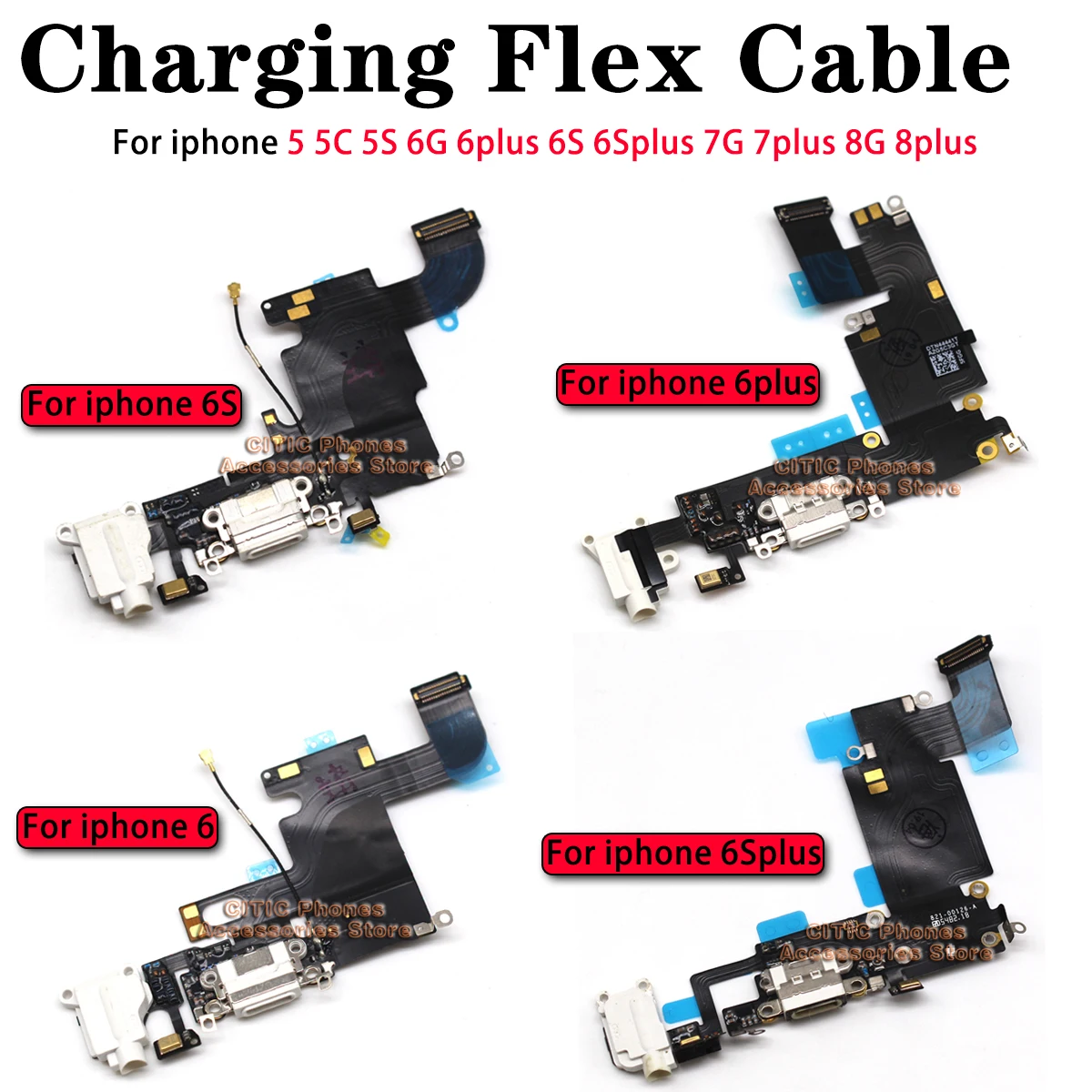 Tethering Cable Usb - 5 шт. для iPhone 6 6S