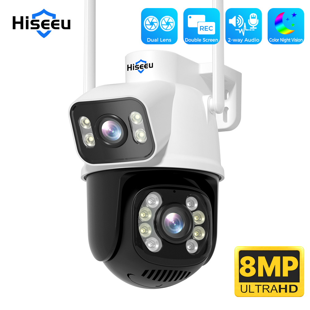 Photography With Ai - Беспроводная уличная PTZ IP-камера Hiseeu 4K
