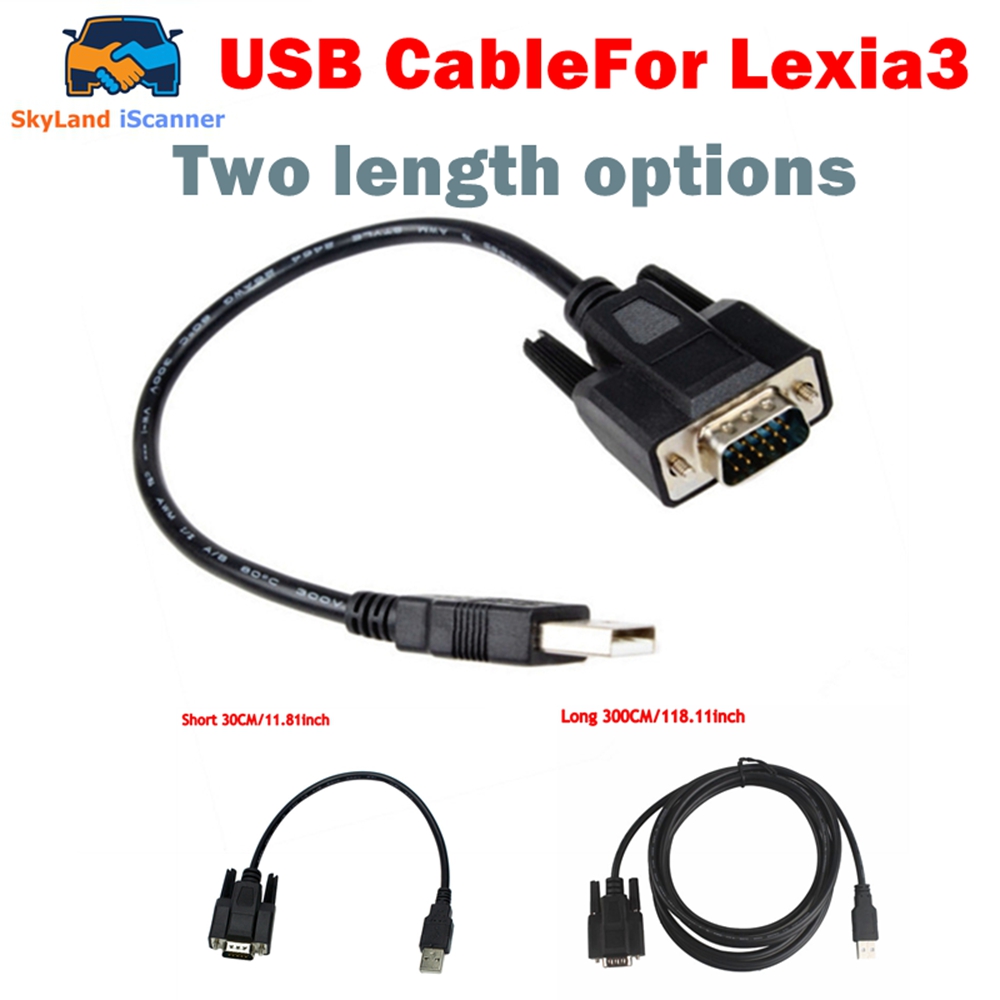 Tethering Cable Usb - USB-кабель для диагностического инструмента Lexia-3 PP2000: