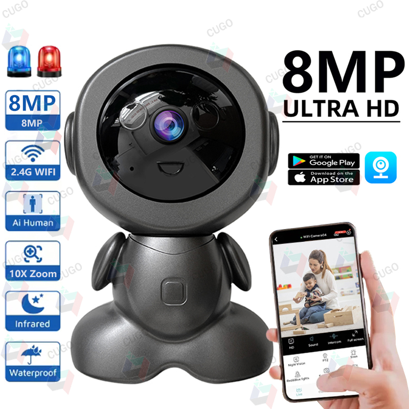 8 МП Wi-Fi PTZ IP-камера для в – обзор и цена Photography With Ai