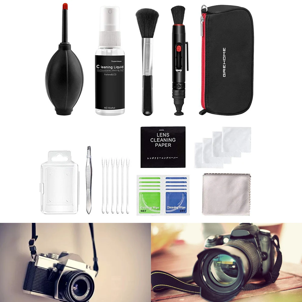 Набор для чистки камеры, компл – обзор и цена Lens Cleaning Kit