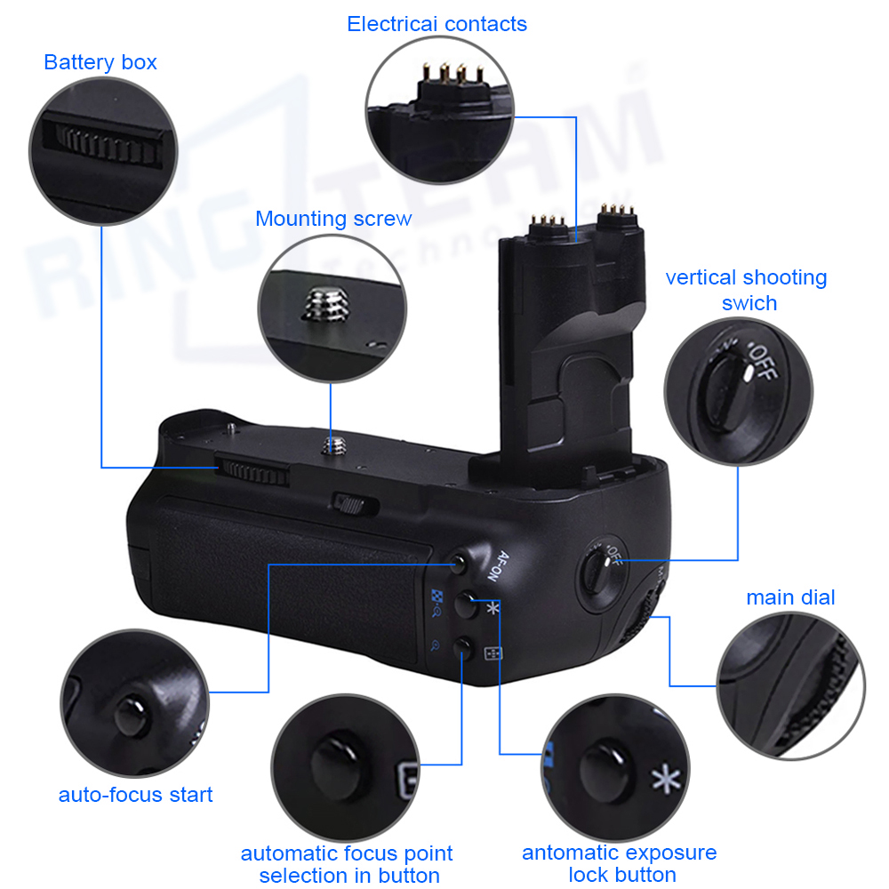 Вертикальный батарейный блок д – обзор и цена Camera Battery Grip