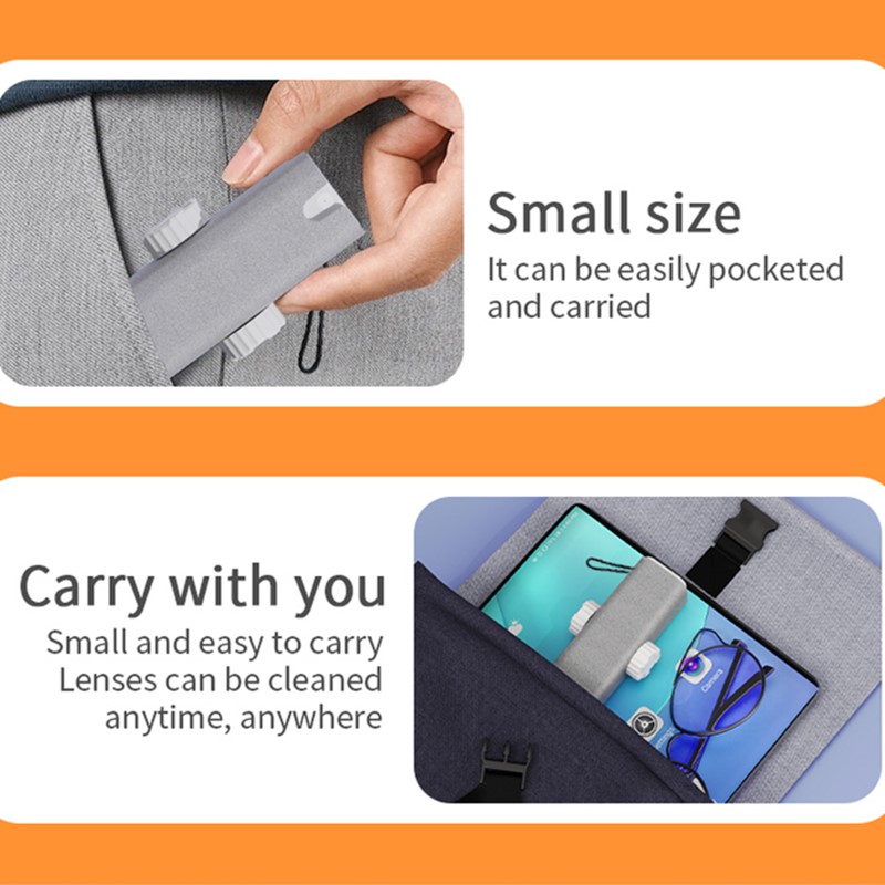 5в1 ткань для чистки очков, на – обзор и цена Lens Cleaning Kit